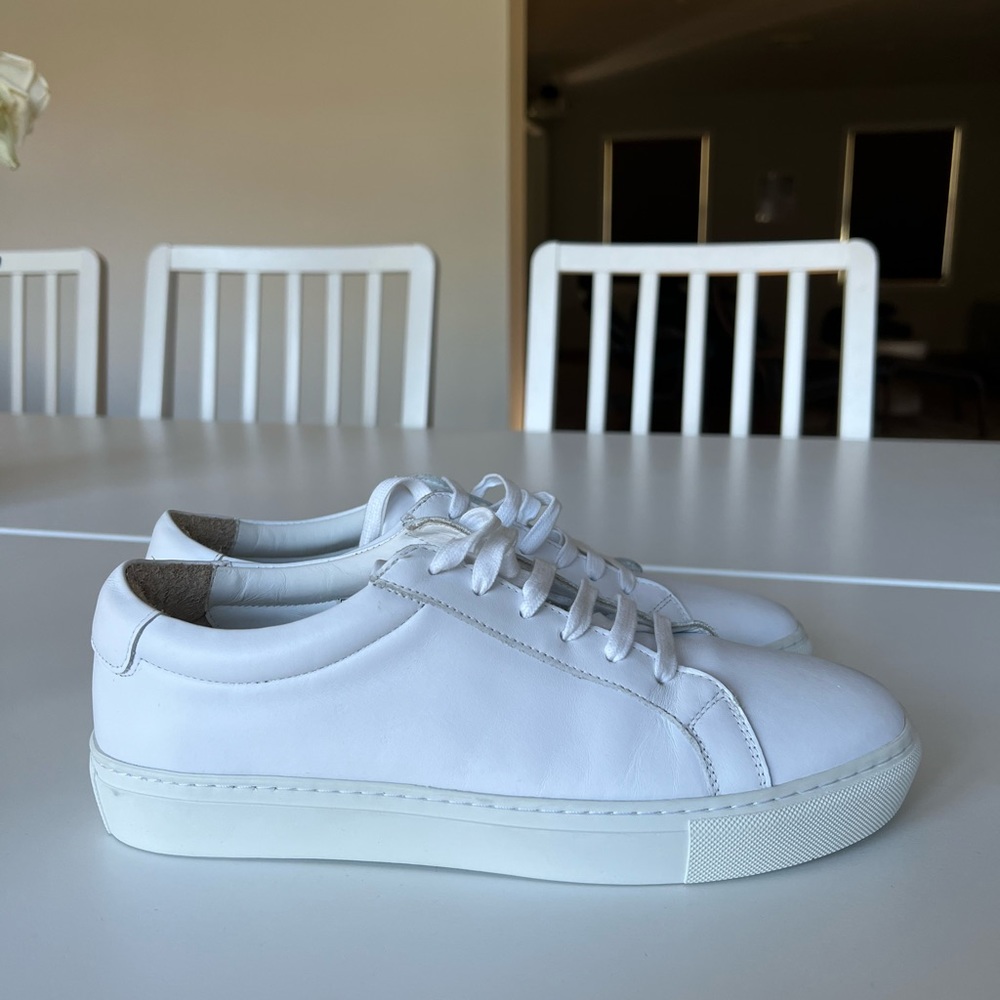 Italic italian leather new white sbeakers UNISEX